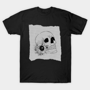 Black and White Skull T-Shirt